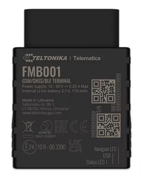 FMB001 2G Трекер з функцією читання даних OBD та OBD OEM ML101 фото